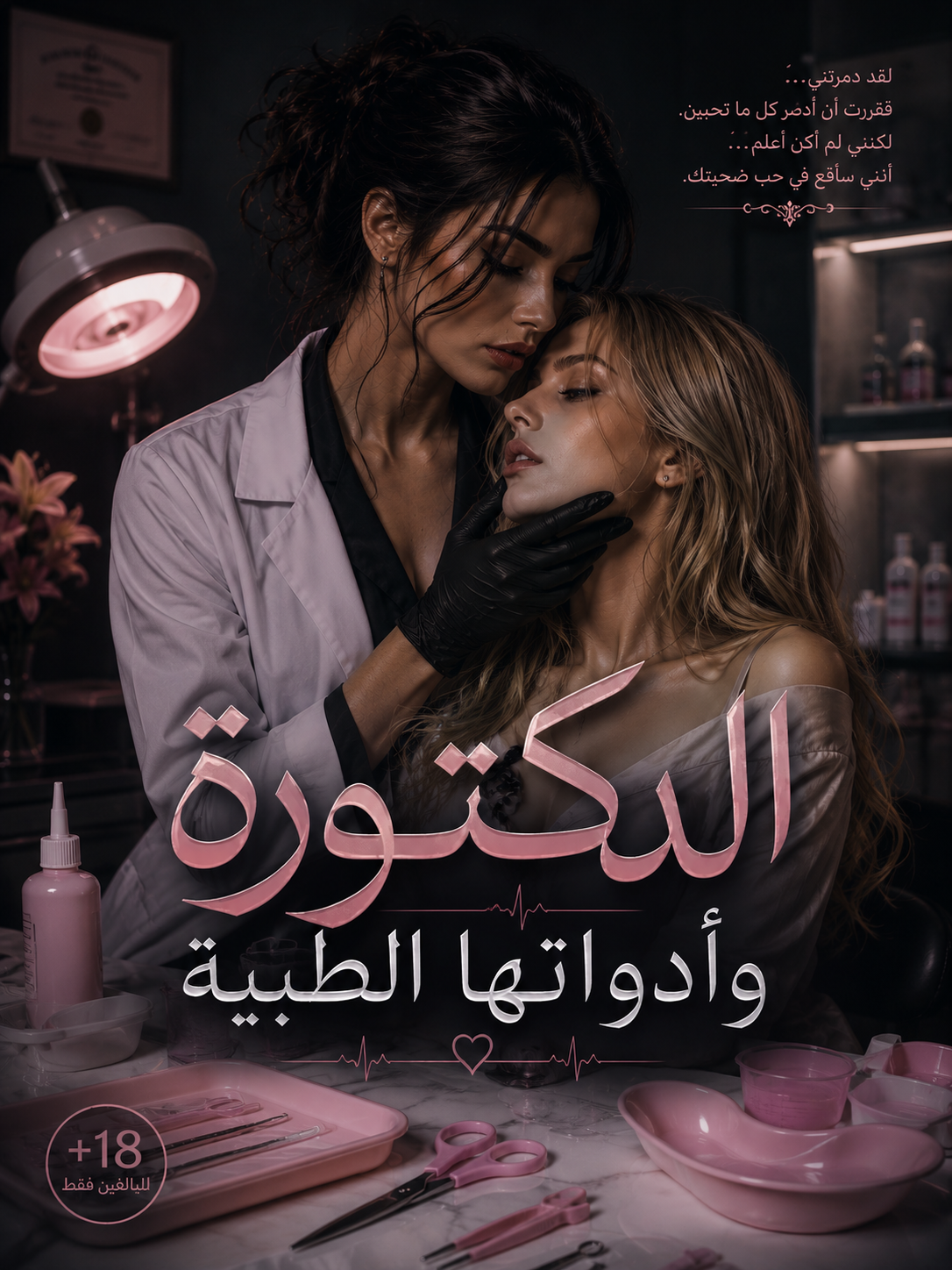 الدكتوورة و أدواتها الطبية