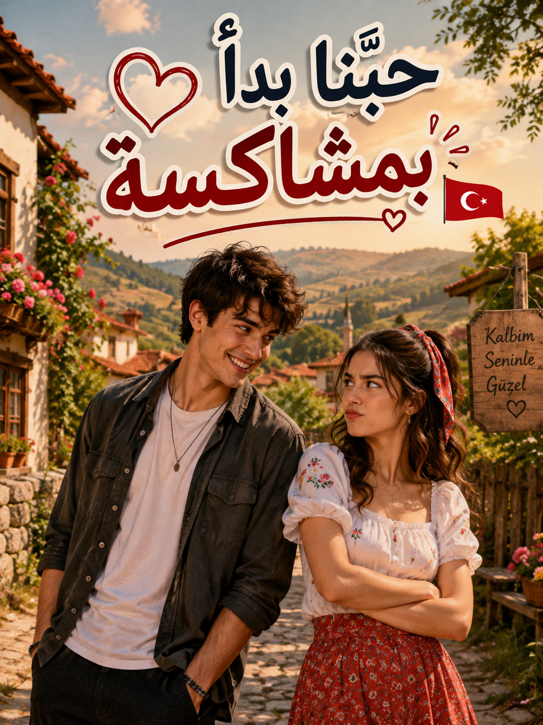 حبّنا بدأ بمشاكسة ❤️🇹🇷