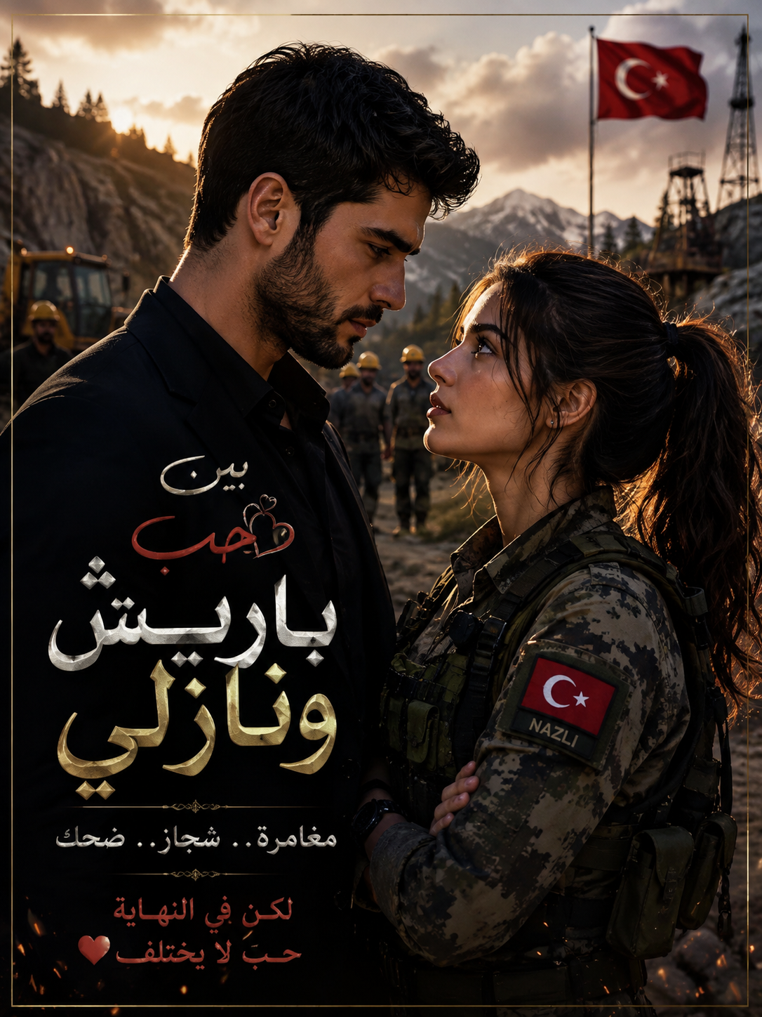 بين الحب باريش ونازلي ❤