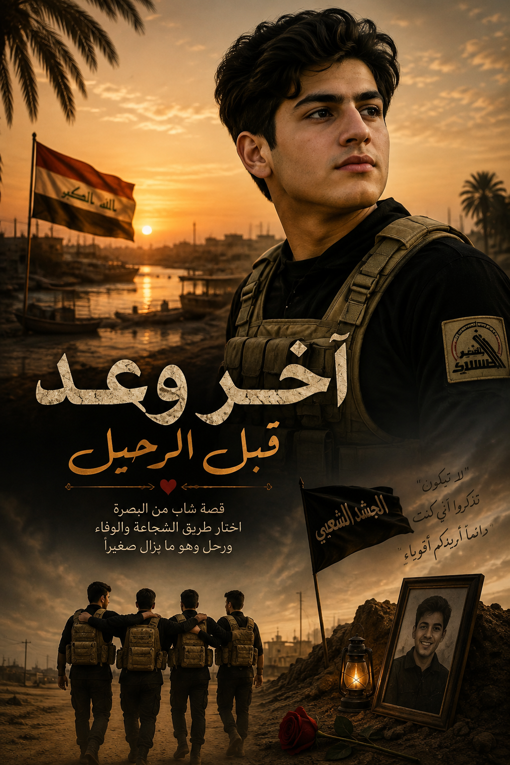 اخر وعد قبل الرحيل 🇮🇶✨
