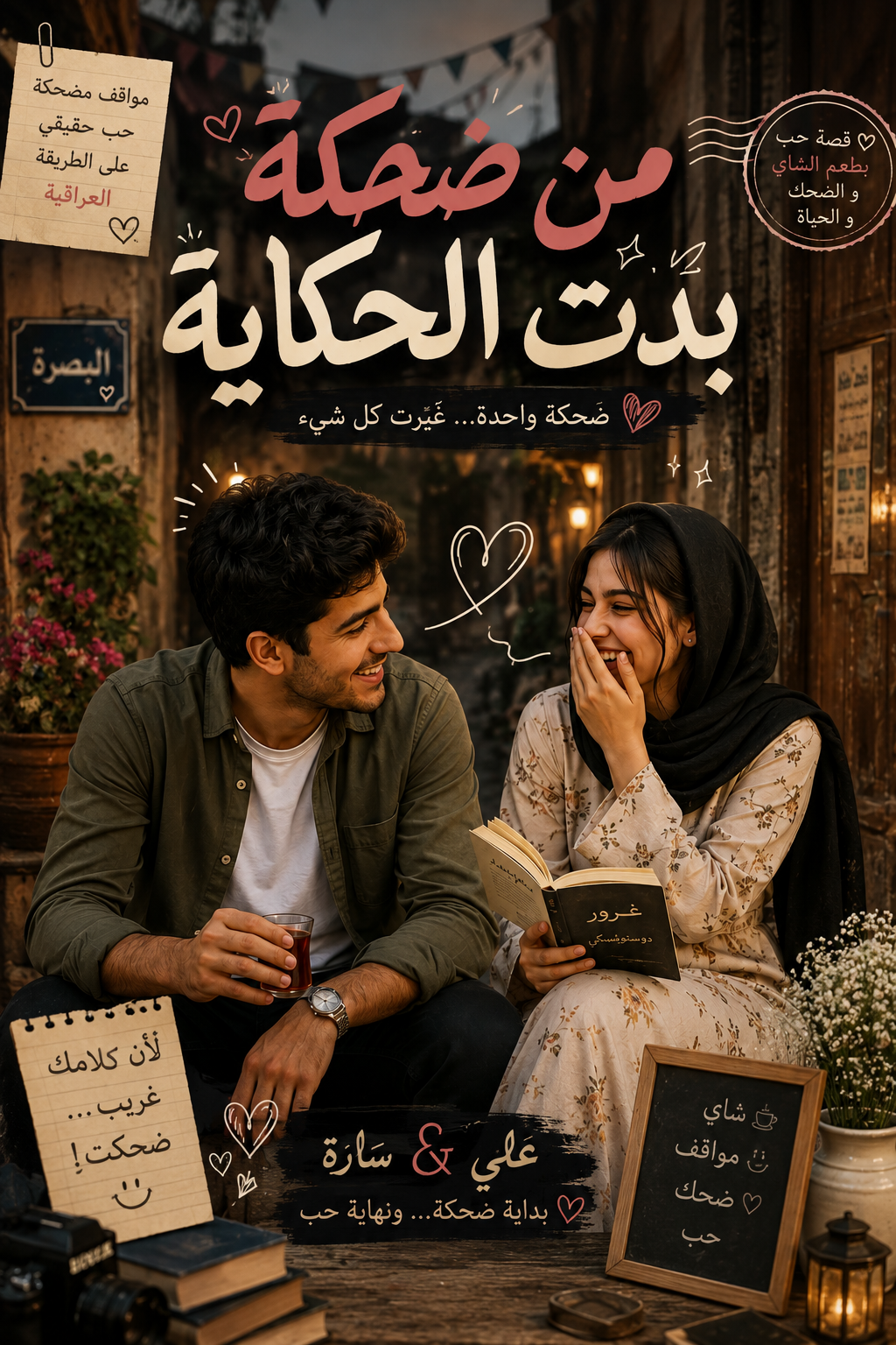«من ضحكة بدت الحكاية»