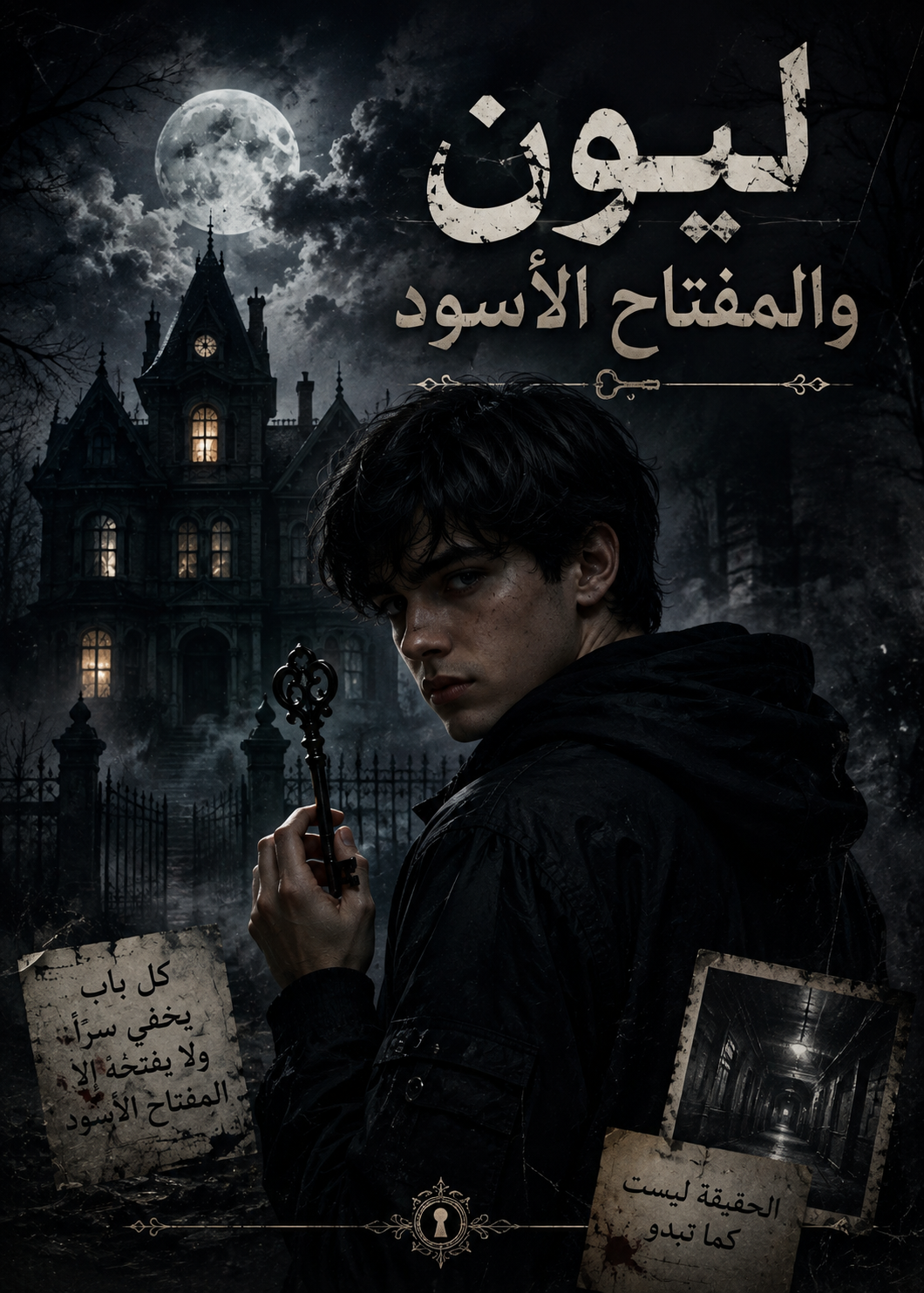 ليون والمفتاح لاسود